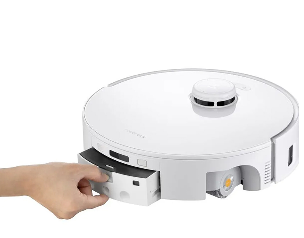 Robot hút bụi lau nhà Roborock QRevo CurV 2 Flow - Trắng